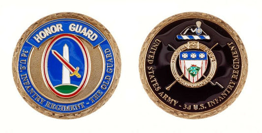 Old Guard Honor Guard Coin Coin