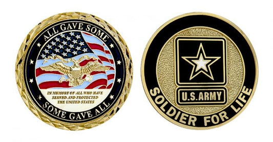Army SFL Service Memorial Coin Coin