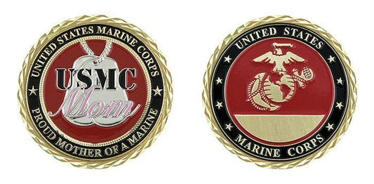 USMC Proud Mom Coin