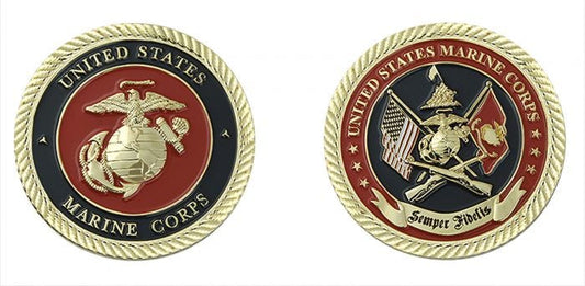 USMC Camp LeJeune Coin
