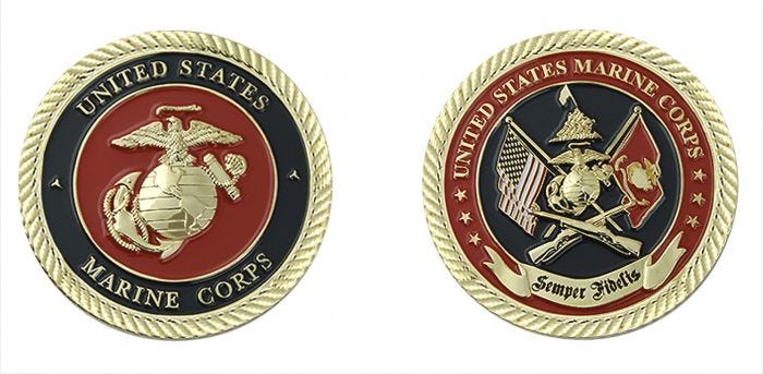 USCG Maritime Force Protection Coin