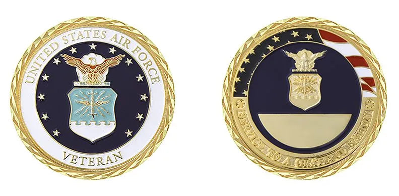 U.S. Air Force Veteran Coin