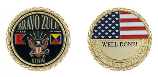 USN Bravo Zulu Coin