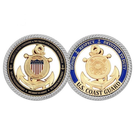 USCG Core Vales Coin