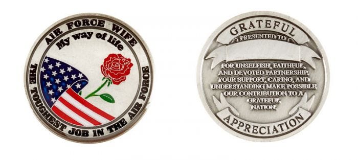 Air Force Wife Coin