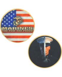 USMC The Few The Proud Coin