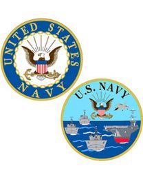 US Navy Ships Coin