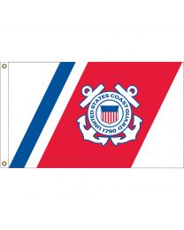 USCG RW&B 3X5 Flag