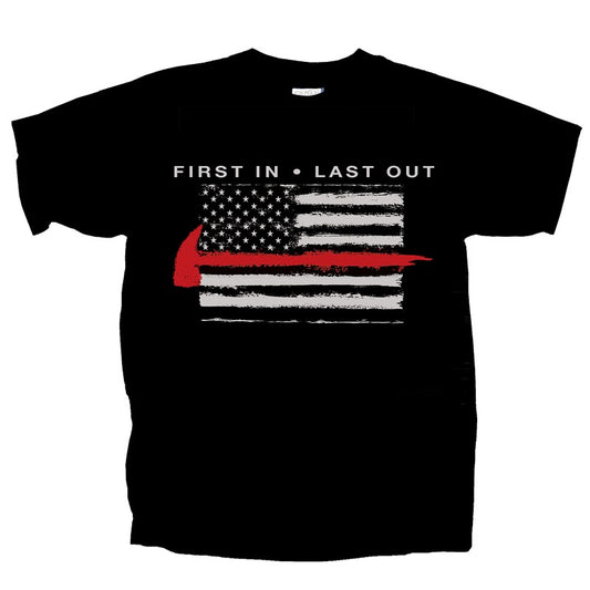 1st Responder Fire Flag LG Shirt