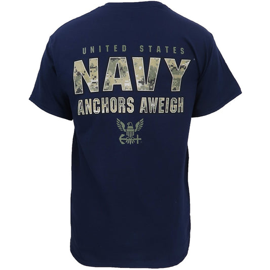 Navy CAMO Logo XL Shirt