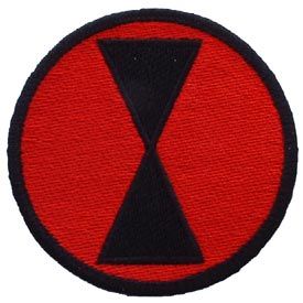 Army 007th Inf Div Patch