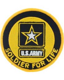 Army Soldier For Life Patch
