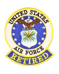 USAF Emblem Retired Patch