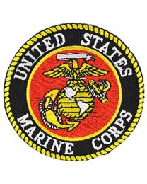USMC Logo (03) (YLW/WHT) Patch