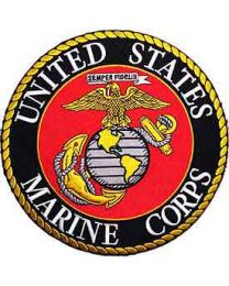 USMC Logo (03) (SLV/GLD) Patch