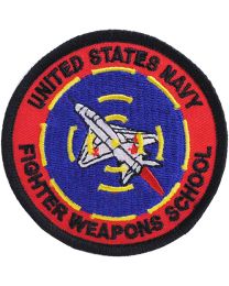 USN Fight Weapon Sch Patch