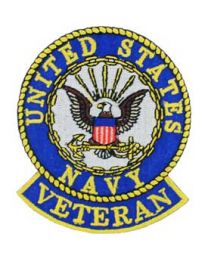 USN Logo Veteran Patch