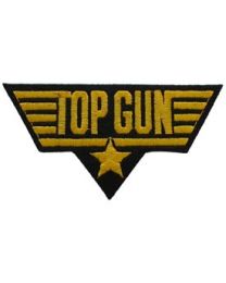 USN Top Gun Gold Patch