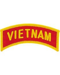 Vietnam Tab (Ylw/Red) Patch