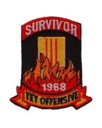 Vietnam Tet Offensive Survivor Patch