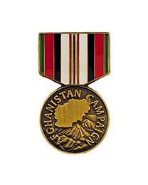 Medal Afghanistan Service Medal Pin