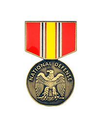 Medal National Defence Pin