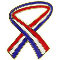 USA Ribbon RWB Pin