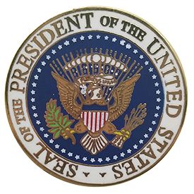 USA Presidential Seal Pin