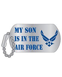 USAF Emblem My Son Is In Air Force Pin