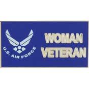 USAF Woman Veteran Pin