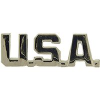USA Letters Pin