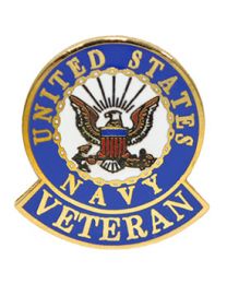 US Navy Veteran Pin