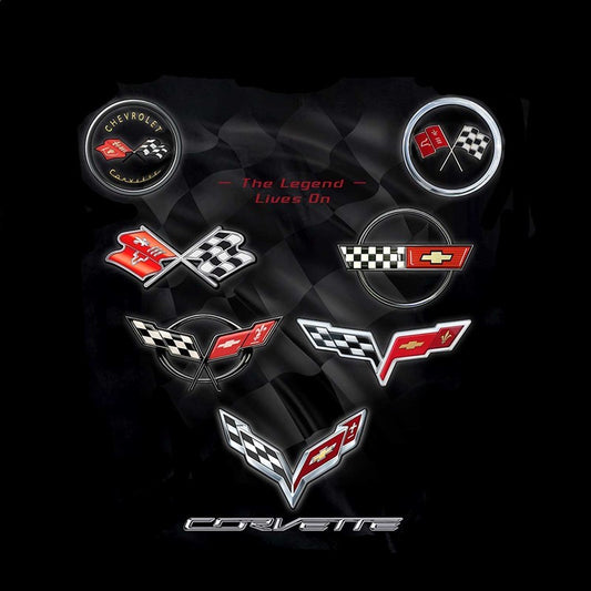 Corvette Emblem Short Sleeve T-Shirt