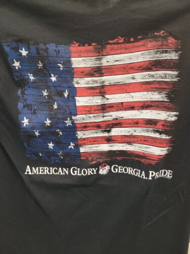 Georgia Flag Glory Black Youth L Shirt