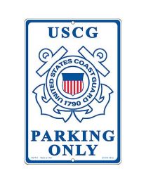 USCG Parking Only Sign