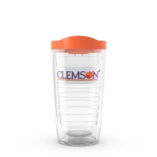 Clemson Tigers - Primary Logo Emblem With Travel Lid